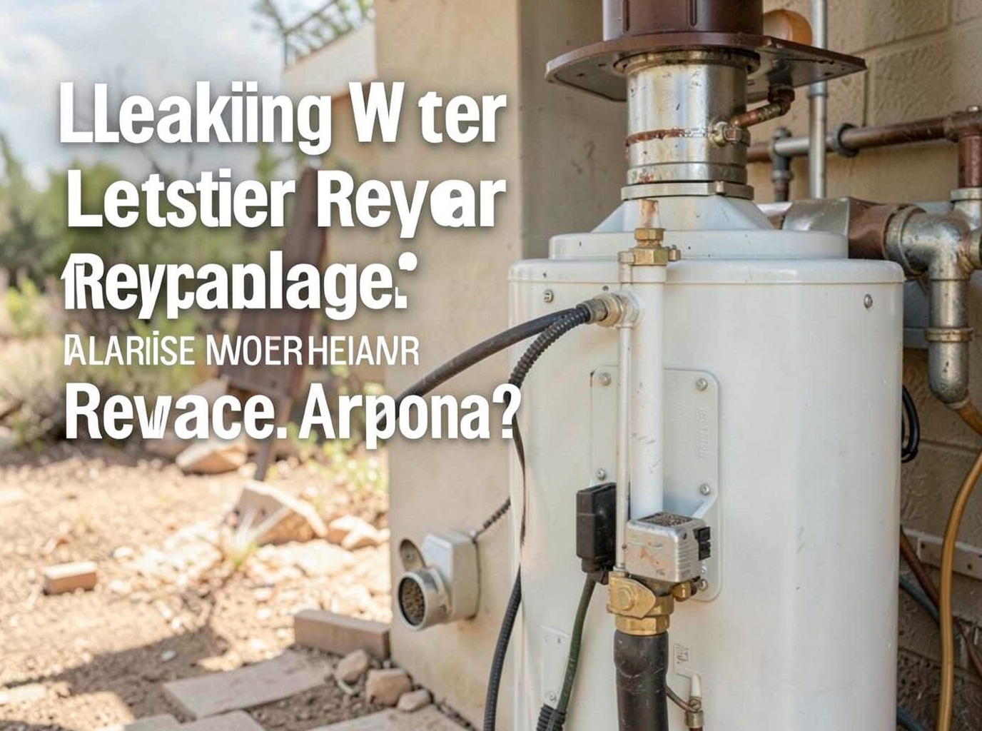 Leaking Water Heater: Repair or Replace?