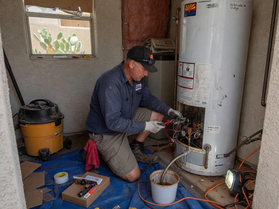 water heater repair in Desert Foothills Estates —