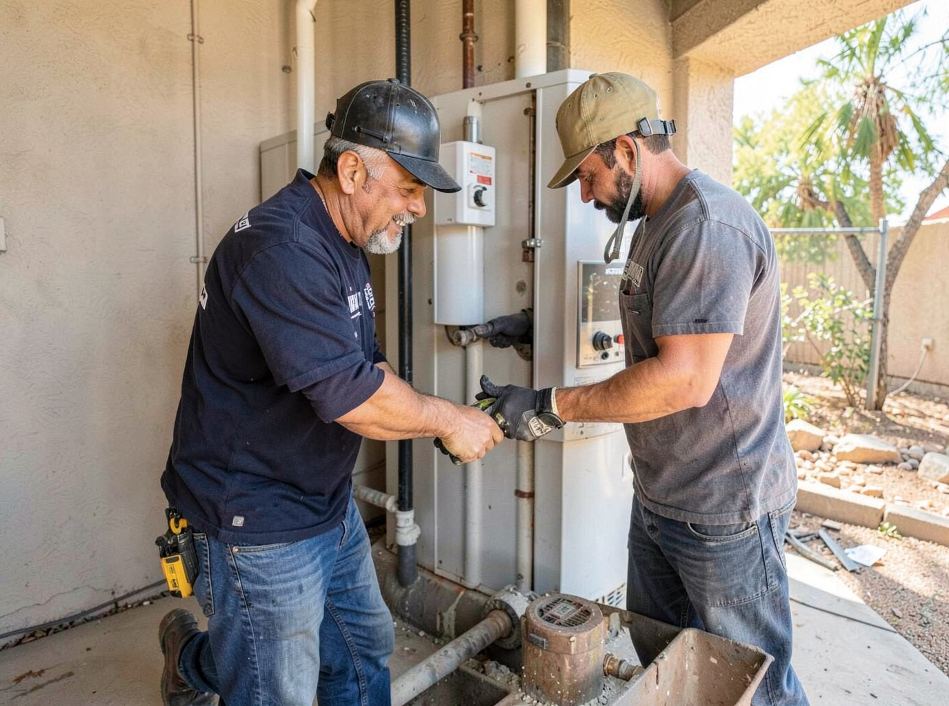 Rental Property Water Heater Repair in Arizona, bullhead city